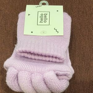 Hello Bello toe separator socks